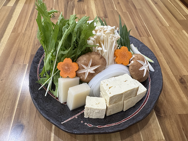 特選黒毛和牛ともち豚のしゃぶしゃぶコース